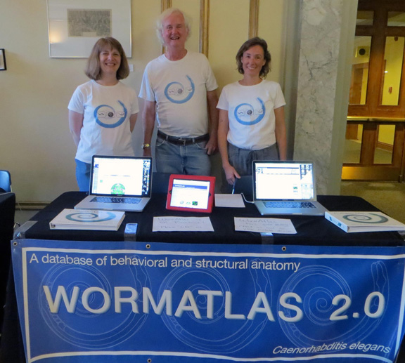 WormAtlas booth 2012